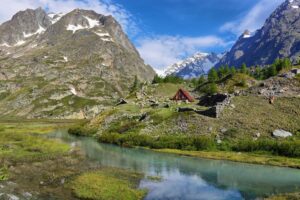 Aosta Valley, Val Veny, Alps of Italy