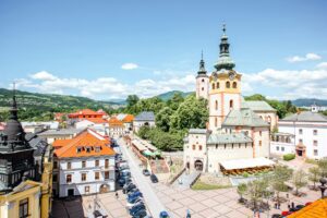 Banska Bystrica city in Slovakia