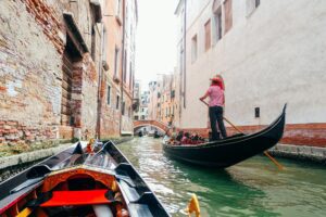 gondola ride in venice italy