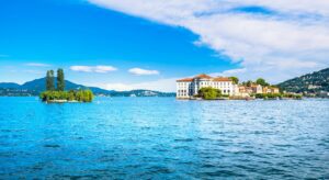 Isola Bella island in Maggiore lake, Borromean Islands, Stresa Piedmont Italy