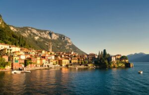 Varenna, on the shore of Lake Como, Italy