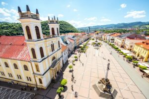 Banska Bystrica city in Slovakia