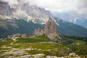 Cinque Torri, Dolomiti Alps, Italy.