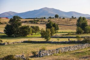 Coutryside in Republic of Kosovo, Europe