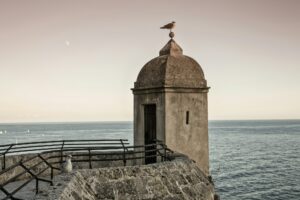 Fort, Prince's Palace, Monte Carlo, Monaco