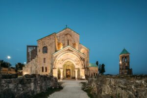 Kutaisi, Georgia. Old Walls Of Bagrati Cathedral. UNESCO World H