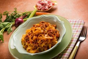 tagliatelle alla bolognese