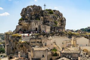 The ancient church of Santa Maria De Idris, Matera, Basilicata, Italy