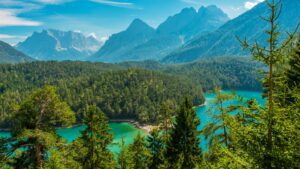 The Blindsee Lake in Tyrol