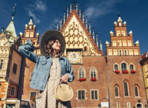 Young woman in Poland